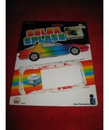 1988 Intex Reaction Corp Die Cast Cars: Color Splash - Original Cardback - £5.40 GBP