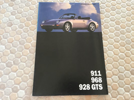 PORSCHE OFFICIAL PCNA 968 911 993 928GTS SALES BROCHURE 1994 &amp; 1995 USA ... - $14.95