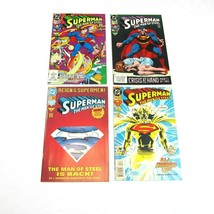 Lot 4 Vintage Superman Man of Steel Comic Books 1992-1993 Issues 15, 16,... - £15.68 GBP