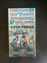 4 for Texas (VHS, 1991) Frank Sinatra - $4.74