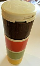 Vintage Tupperware Stackable Spice Shakers Set Of 4 - £15.68 GBP