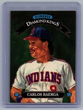 1993 Donruss #DK-13 Carlos Baerga Card Art Diamond Kings - £1.54 GBP