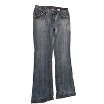 Younique Juniors Size 7 Flare Jeans Distressed Vintage y2k - £23.45 GBP