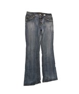 Younique Juniors Size 7 Flare Jeans Distressed Vintage y2k - £23.52 GBP