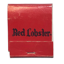 Red Lobster Family Restaurant Chain Dining Seafood Match Book Matchbox - £3.13 GBP
