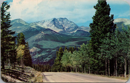Mt. Ypsilon from Trail Ridge Road Rocky Mountain National Park CO Postcard PC403 - £3.98 GBP