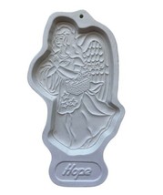 Longaberger Pottery Angel Series Cookie Mold 1994 Hope Christmas - $11.14