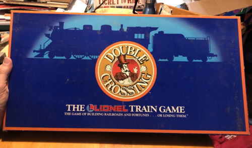 Primary image for VTG Double Crossing Board Game The Lionel Train Game Railroad 1988 Complete