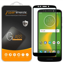 2X Full Cover Tempered Glass Screen Protector For Motorola Moto E5 Plus - £15.97 GBP