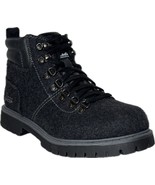 G.H.BASS EAGLE MEN&#39;S DARK GRAY WOOL INSULATED HIKER BOOTS, 238 - £64.14 GBP