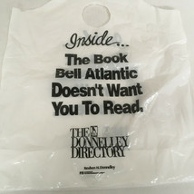  The Donnelley directory telephone book vintage plastic shopping bag mov... - $365.13 MXN