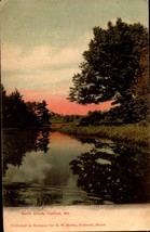 Udb Postcard - North Creek, Castine, MAINE-PUBLISHED For G.W. Morris BK59 - £5.53 GBP