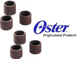 6 pc Oster Gentle Paws Grooming Nail Grinder Trimmer Fine&Medium Sanding Bands - £28.78 GBP
