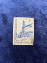 Spain Zaragoza Pro Seminario Sin Valor Postal Issue Fine MNH 5 Pts. - $0.99