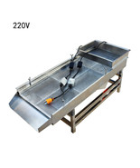  Full Stainless Steel Linear Vibrating Screen One Layer Two Motors 6mm 220V - $1,102.09 CAD