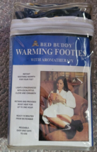 NIP Bed Buddy Warming Footies with Aromatherapy Blue Soothing Microwaveable - $9.98