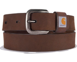 Carhartt A000551800104 Women&#39;s Saddle Leather Belt, Brown Small - £55.63 GBP