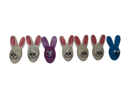 Vintage Original Sun Hill Bunny Rabbit Easter Eggs Blow Mold, Tree Ornaments - £8.37 GBP