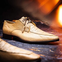 Merida Caiman and Lizard Dress Shoes Derby's Orix image 9