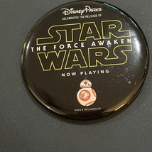 Star Wars The Force Awakens Release 2015 DISNEY Parks Pin Button 3” NOS #18 - $9.90