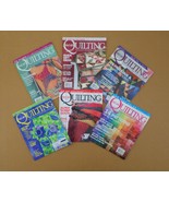 Lot of 6 McCall&#39;s Quilting Magazine 2005 2006 Pineapple Blocks Mosaic Pa... - $387.46 MXN
