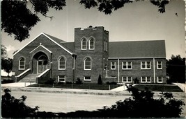 RPPC First Methodist Church Haxtun Colorado CO 1952 UNP Dedication Postcard B6 - £13.49 GBP