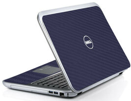 LidStyles Carbon Fiber Laptop Skin Protector Decal Dell Inspiron 15R image 3