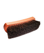 Shoe Shine Brush - Color Hair Made for Dark Shoes or Boots Wood Handle, ... - £7.39 GBP