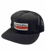 Vintage Parts Plus Patch Trucker Mesh Snapback Hat Made In USA Excellent... - £9.58 GBP