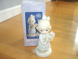 Precious Moments Figurine &quot; You&#39;re My Number One Friend&quot; W/ Box - $82.81 MXN