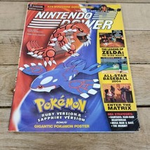 Nintendo Power Vol. 167 Pokemon Ruby &amp; Sapphire Missing Hobbit &amp; Pokemon Posters - £6.18 GBP