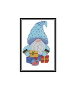 Christmas Gnome modern cross stitch pattern - $5.00