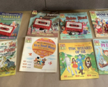 Lot of 8 Vtg Walt Disney Storyteller See Hear Read Along Books 4 Cassett... - $33.66