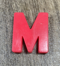 Fisher Price School Day Desk REPLACEMENT MAGNETIC Alphabet Letter ( M ) ... - $2.95