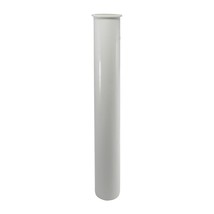 Keeney10-12WK 1-1/2&quot; x 12&quot; Plastic Flanged Sink Tailpiece, White - $12.99