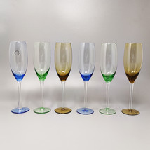 1970s Astonishing Set of Six Murano Glasses by Nason. Made in Italy - £250.60 GBP
