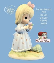 Precious Moments 2000 The Lord Can Dew Anything 795208 Vintage Enesco Figurine - £11.78 GBP