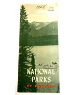 1948 National Parks of Canada Advertising Travel Brochure - $16.78