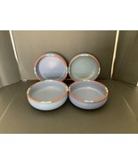 DANSK Blue Sky Mesa Set Of 4 Coupe Soup / Cereal Bowls 5-7/8&quot; Diameter* - £50.54 GBP
