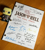 Jason Goes To Hell Script Signed- Autograph Reprints- Friday the 13th - £19.97 GBP