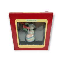 Baby Magic Heirloom Collection Christmas Ornament Parents to Be Dated 1993 - £14.73 GBP