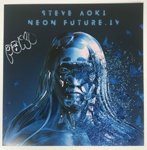 Steve Aoki Signed Autographed &quot;Neon Future&quot; 12x12 Promo Photo - COA Card - £70.78 GBP