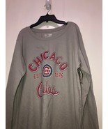 NEW Chicago Cubs Genuine Merchandise Long Sleeve Womens Small French Terry - $301.39 MXN