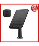High-Efficiency 4W Solar Panel with Adjustable Mount for Blink Outdoor 4... - $56.46 CAD