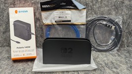 New/Open Box Nintendo Switch 2 Dock Black BEE-005 Only + Bundle - €138,07 EUR