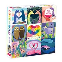 Mudpuppy's Love in The Wild 500 Piece Family Puzzle, Highlighting Love Found in  - $11.08