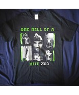 Chris Brown One Hell Of A Nite Tour 2015 Medium Gildan Graphic T-Shirt B... - $26.88 CAD