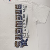 Milwaukee Brewers MLB Genuine Merchandise Men's White Graphic T-Shirt Size XL image 9
