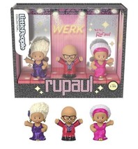 Little People Collector Rupaul Special Edition Figure Set In Display Gif... - $14.18