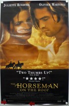 THE HORSEMAN ON THE ROOF Laser-disc Movie Poster made in 1995 - £12.85 GBP